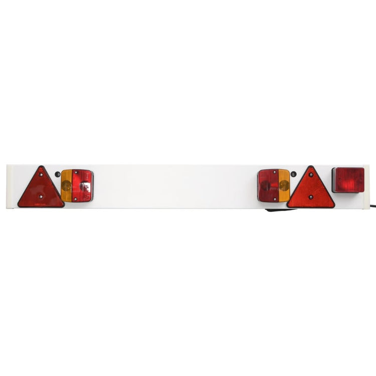 Vidaxl remorque d'éclairage Classic Pear 12 V 115x7x14 cm rouge