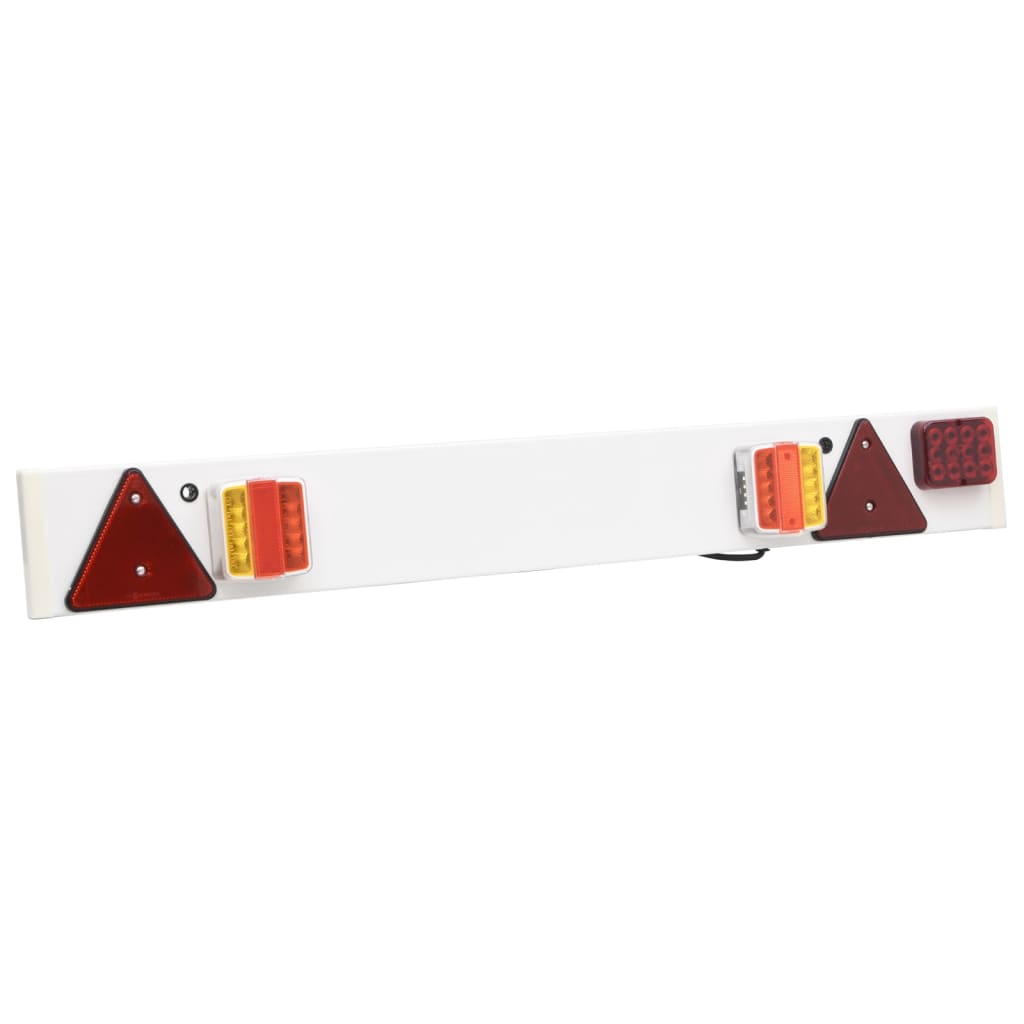 Lampe LED d'éclairage de la remorque Vidaxl 12 V 115x6x14 cm rouge