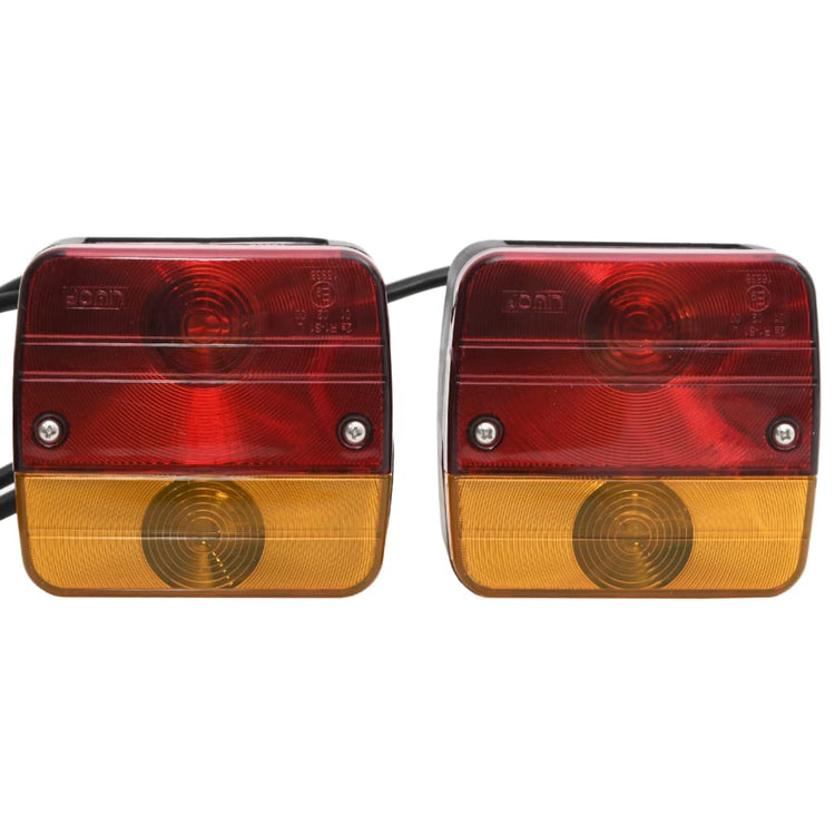 Vidaxl Supporter Lampes 2 St Classic Pear 12 V 10.5x5x9.5 cm rouge