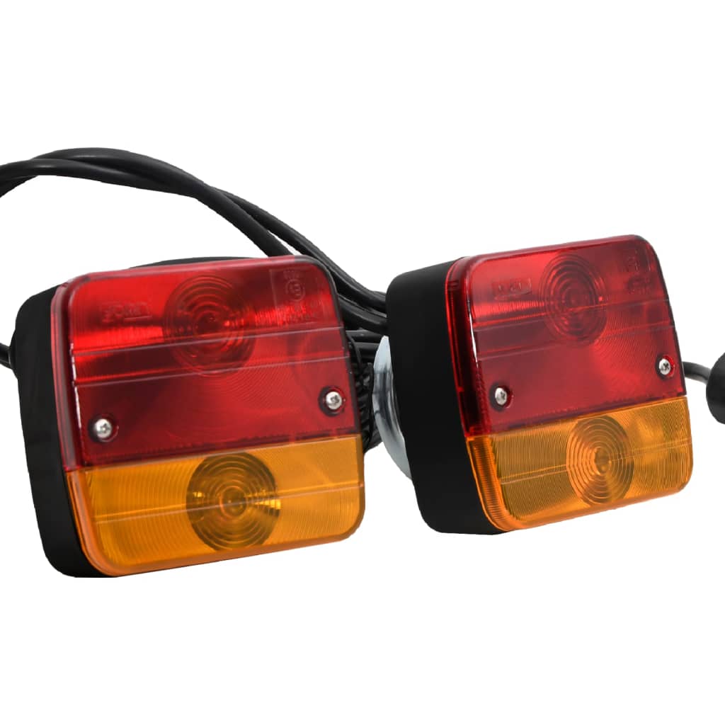Vidaxl Supporter Lampes 2 St Classic Pear 12 V 10.5x7.5x10 cm rouge
