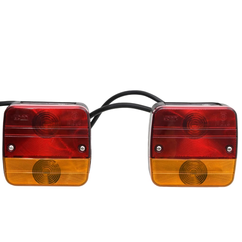 Vidaxl Supporter Lampes 2 St Classic Pear 12 V 10.5x7.5x10 cm rouge
