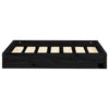 Vidaxl Dog Basket 61.5x49x9 cm Pine solide noir