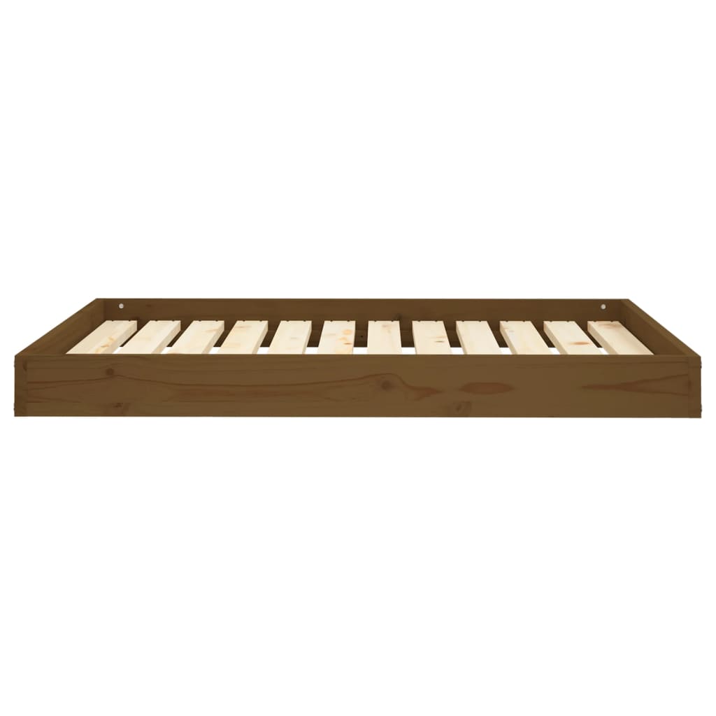 Vidaxl Dog Basket 101.5x74x9 cm Pine solide Honey Brown