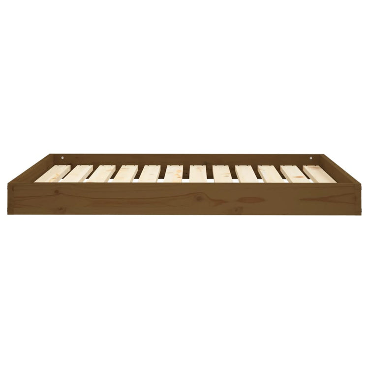 Vidaxl Dog Basket 101.5x74x9 cm Pine solide Honey Brown