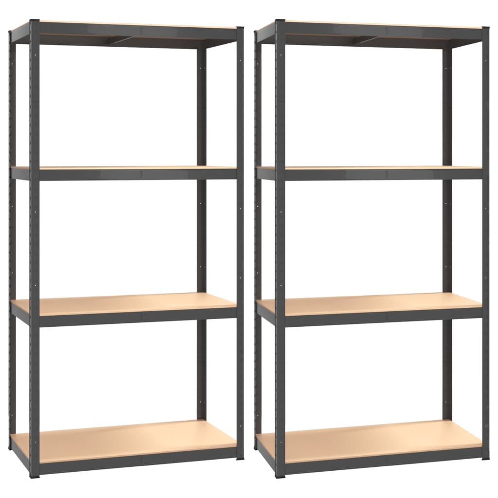 Rack de stockage Vidaxl 4 couches 2 ST ACTE