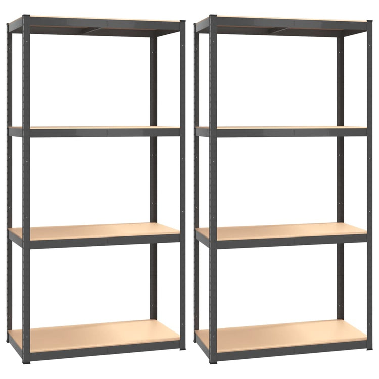 Rack de stockage Vidaxl 4 couches 2 ST ACTE