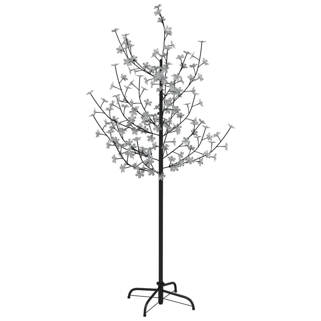 Vidaxl Boom Cherry Blossom 120 LEDS blanc chaud 150 cm