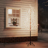 Vidaxl Boom Cherry Blossom 220 LEDS blanc chaud 220 cm