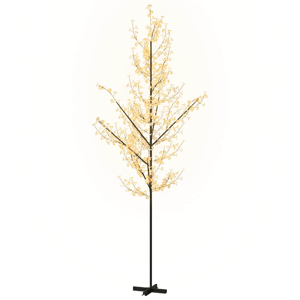 Vidaxl Boom Cherry Blossom 672 LEDS WHITE CHAUD 400 CM