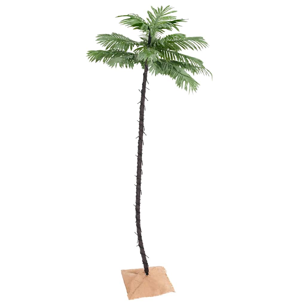 Vidaxl Palm Tree LED 136 LEDS BLANC CHAUD 220 CM