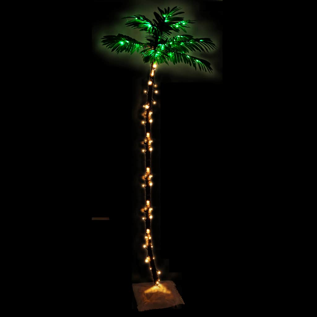 Vidaxl Palm Tree LED 192 LEDS BLANC CHAUD 300 CM