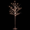 Vidaxl Berkenboom LED 72 LEDS blanc chaud 150 cm blanc
