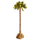 Arbre de Noël vidaxl avec LED 210 cm