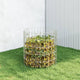 Vidaxl Compost bac Ø50x50 cm acier galvanisé