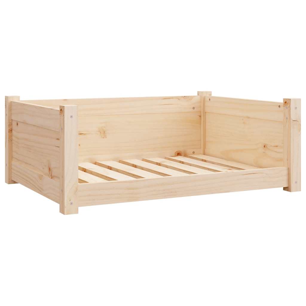 Vidaxl Dog Panier 75.5x55.5x28 cm Pine solide