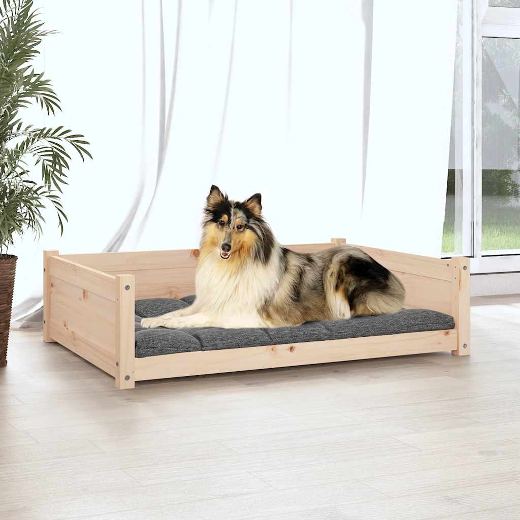 Vidaxl Dog Basket 95.5x65.5x28 cm Pine solide