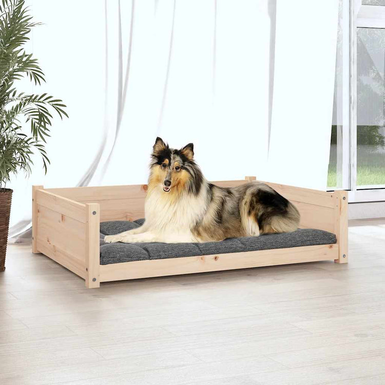 Vidaxl Dog Basket 95.5x65.5x28 cm Pine solide