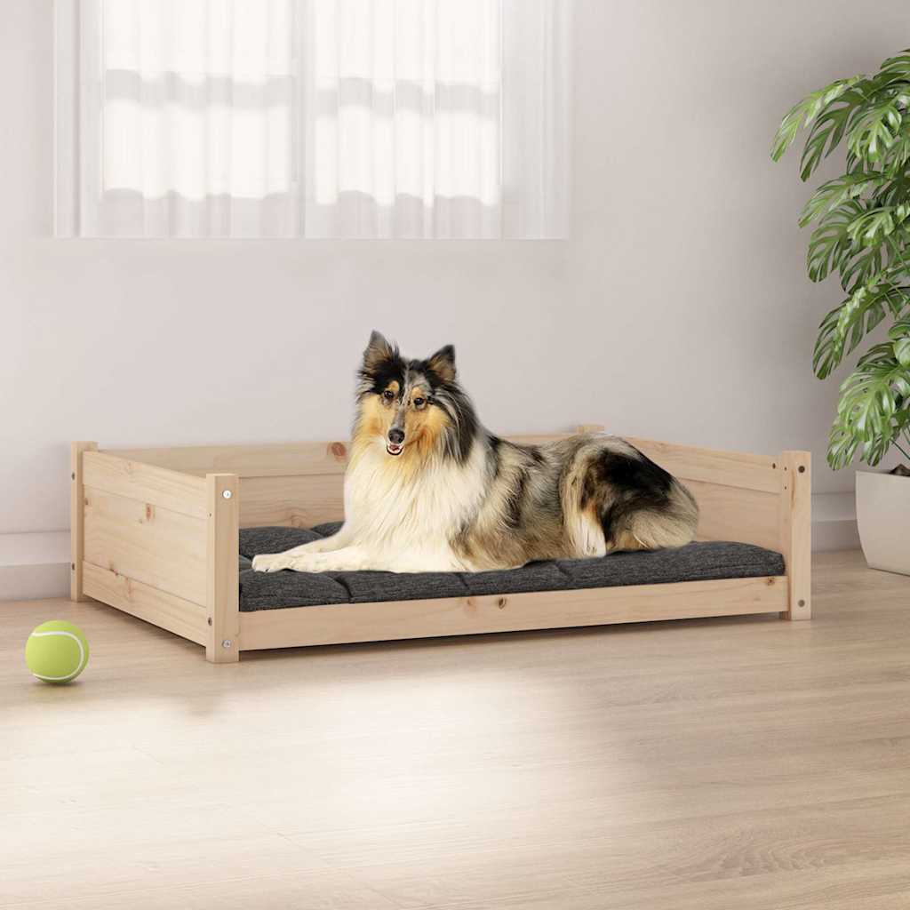 Vidaxl Dog Basket 95.5x65.5x28 cm Pine solide