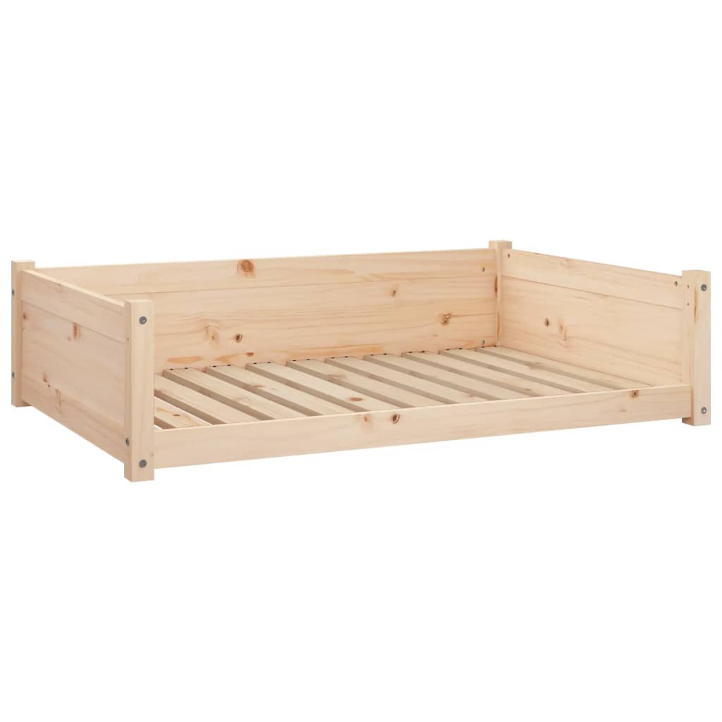 Vidaxl Dog Basket 105.5x75.5x28 cm Pine solide
