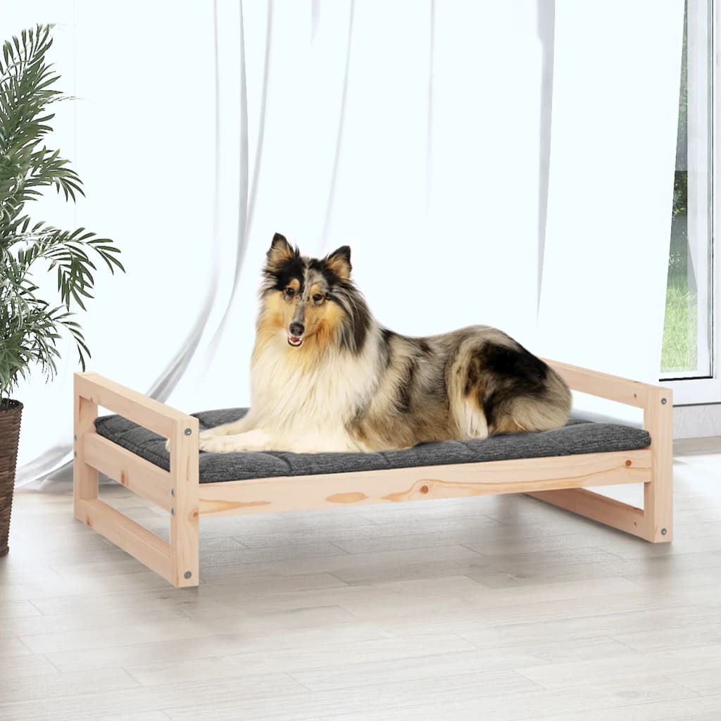 Vidaxl Dog Basket 95.5x65.5x28 cm Pine solide