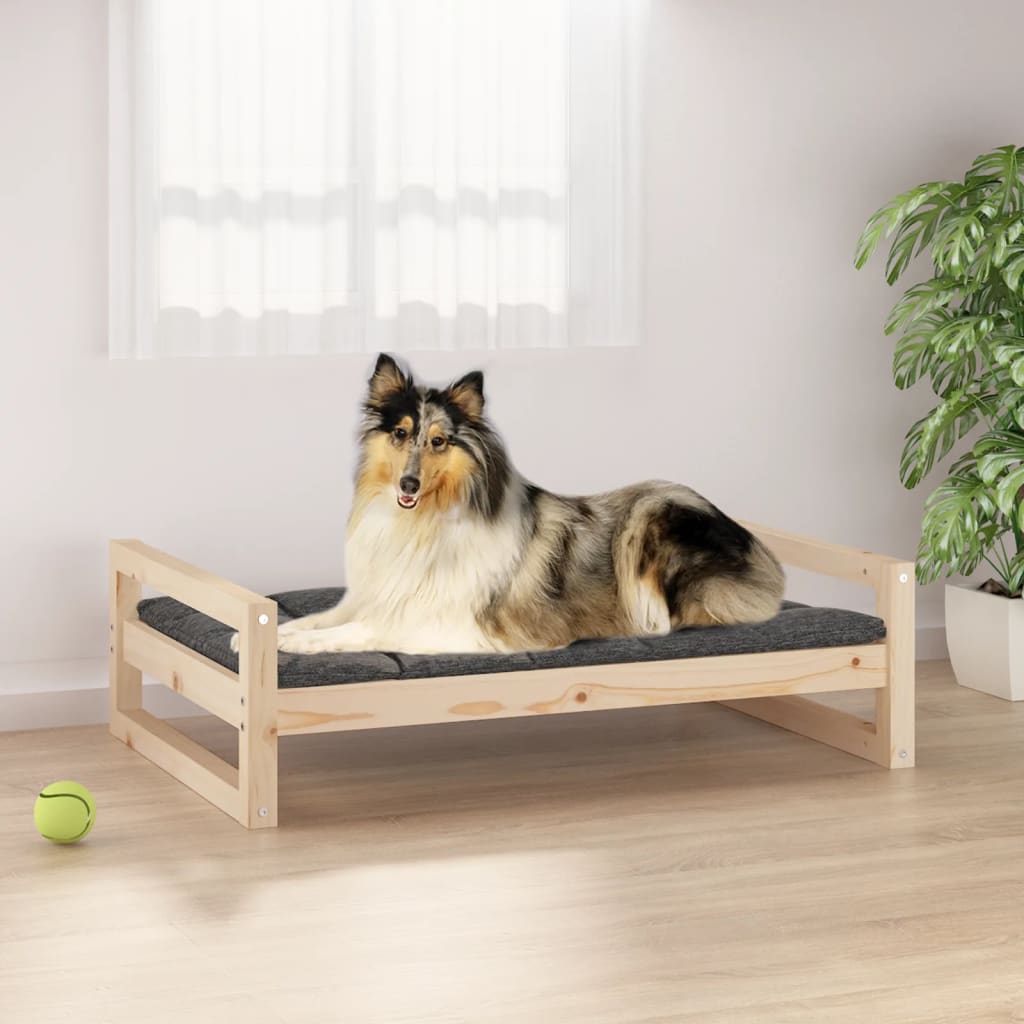 Vidaxl Dog Basket 95.5x65.5x28 cm Pine solide
