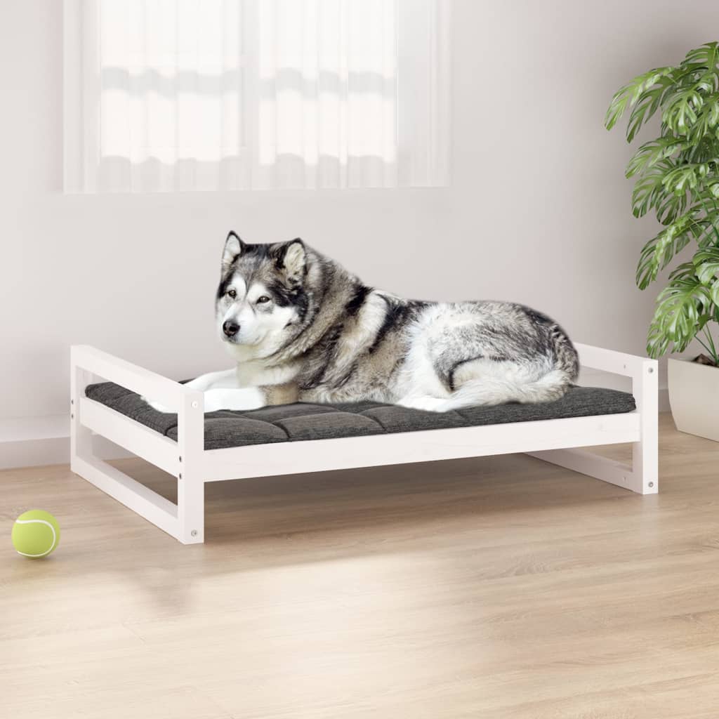 Vidaxl Dog Basket 105.5x75.5x28 cm Pine solide