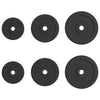Disques licou vidaxl 6 pcs 30 kg de fonte
