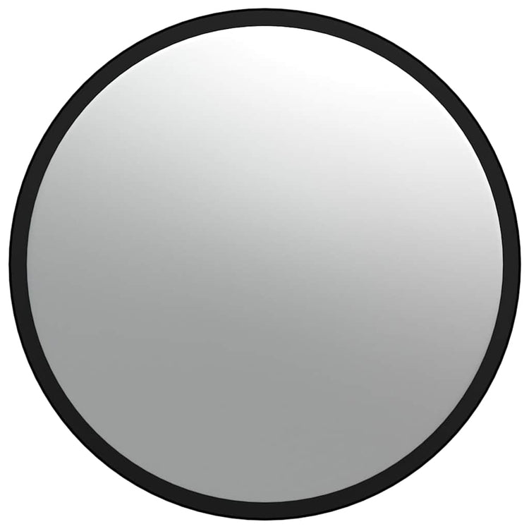 Miroir de trafic vidaxl pour intérieur convexe Ø40 cm noire acrylique