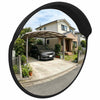 Miroir de trafic Vidaxl pour le Polycarbonate convexe extérieur Ø60 cm noir