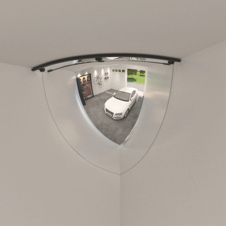 Vidaxl Traffic Mirror Quarter Ball 2 Sts Ø 80 cm acrylique