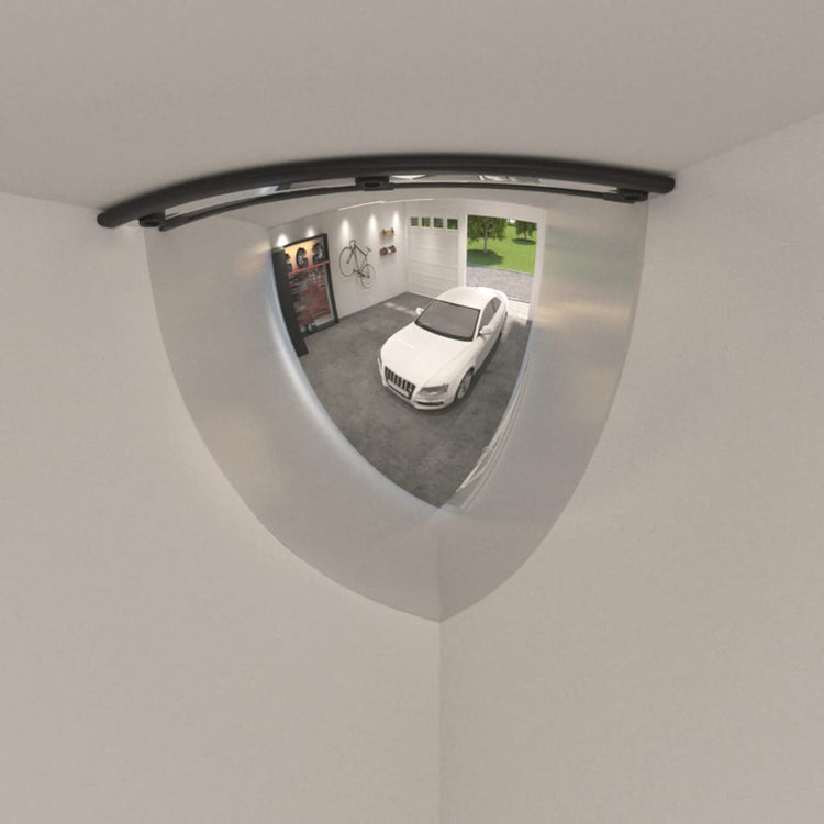 Vidaxl Traffic Mirror Quarter Ball 2 Sts Ø 40 cm acrylique