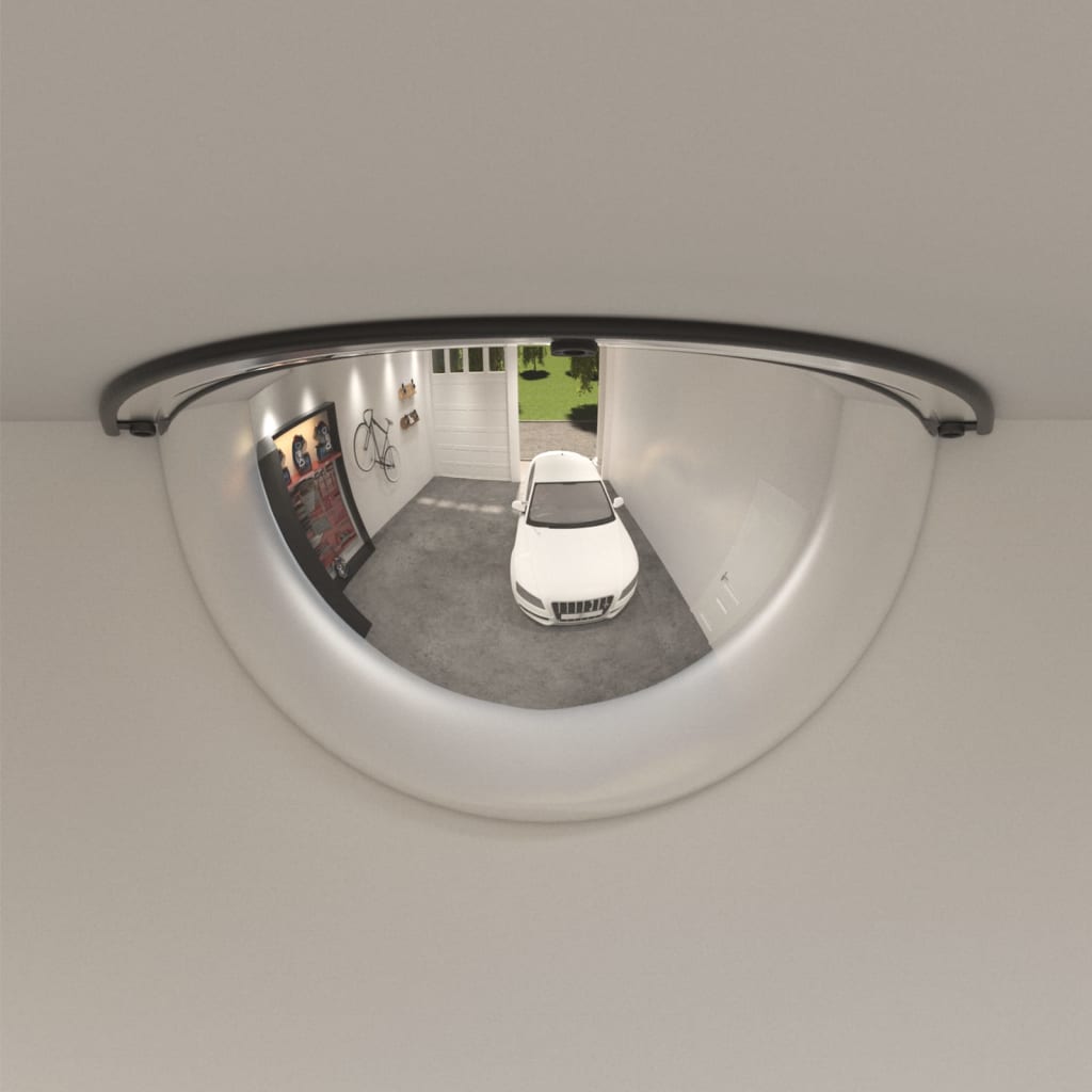 Vidaxl Traffic Mirror Half Ball 2 Sts Ø 40 cm acrylique