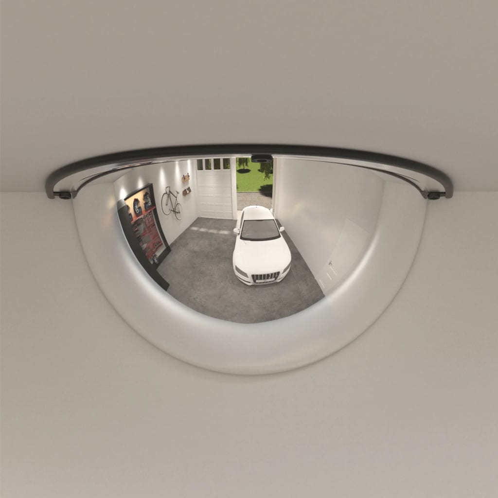 Vidaxl Traffic Mirror Half Ball 2 Sts Ø 30 cm acrylique