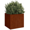 Vidaxl Planning Box 42x40x39 cm Corten Steel
