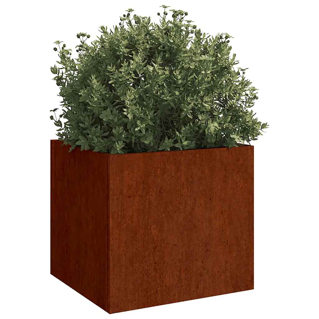Vidaxl Planning Box 42x40x39 cm Corten Steel