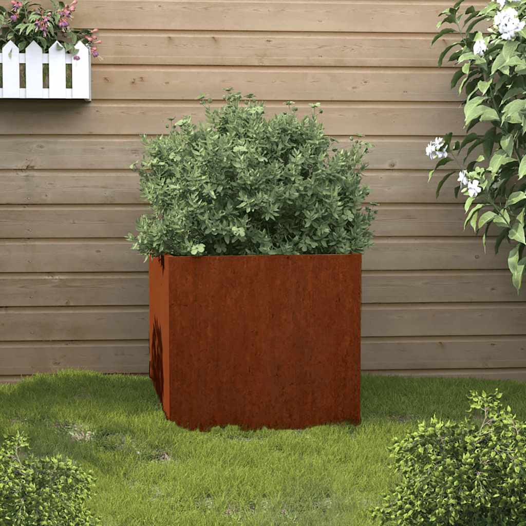Vidaxl Planning Box 42x40x39 cm Corten Steel