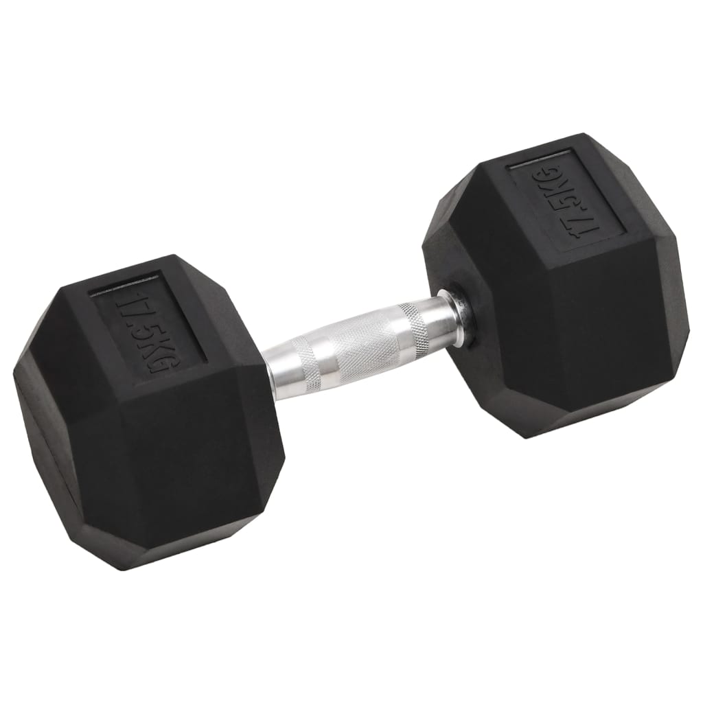 VidaXL haltères 17,5 kg en fonte