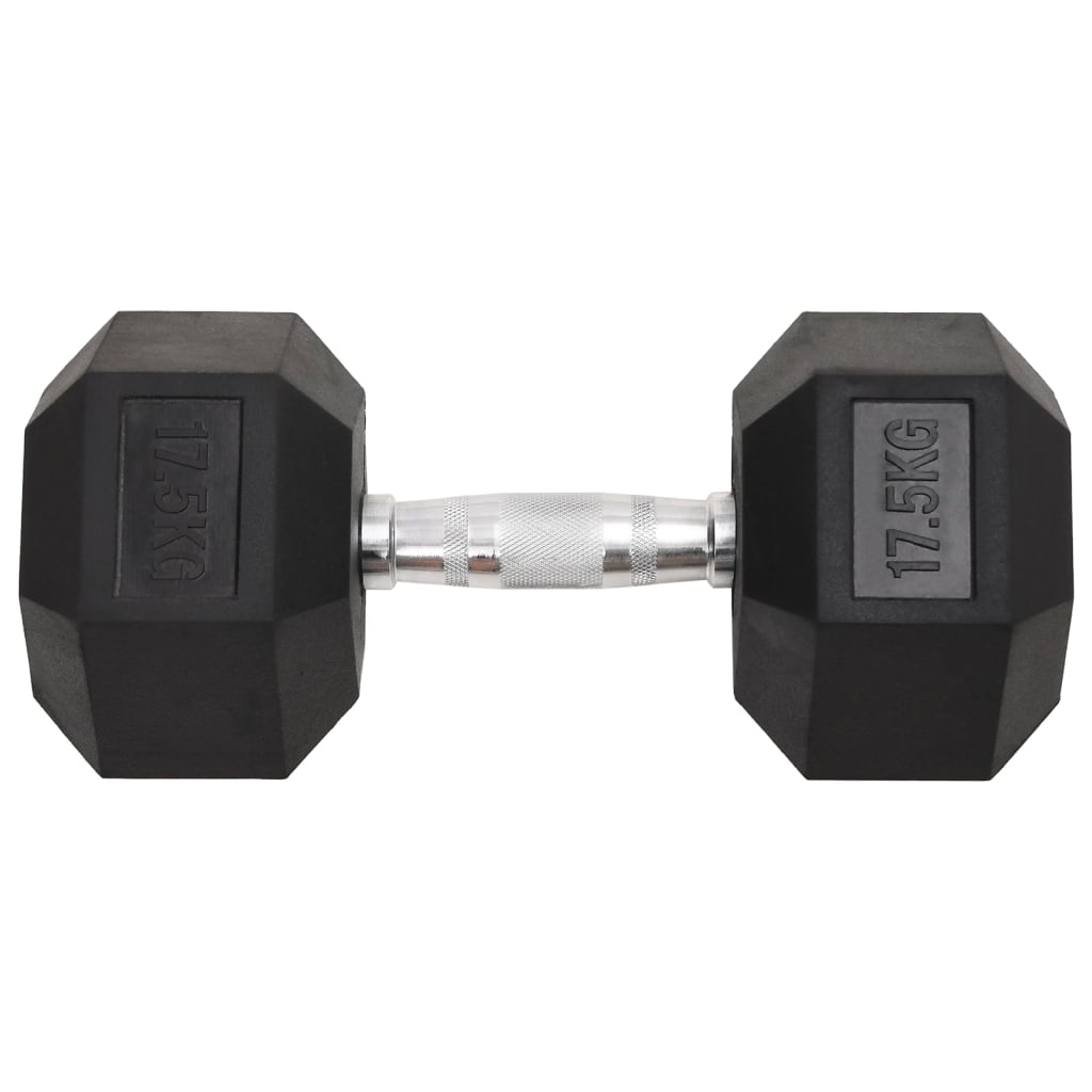 VidaXL haltères 17,5 kg en fonte
