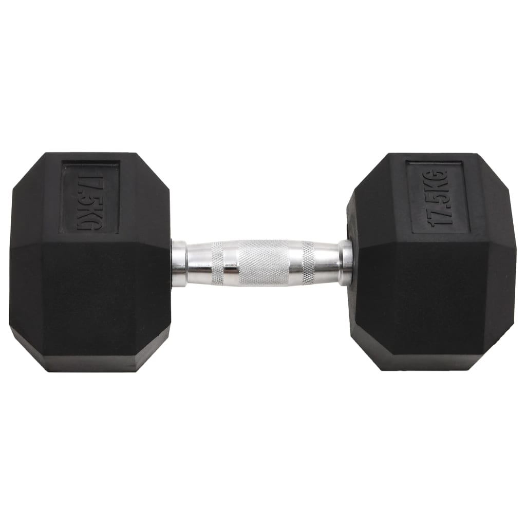 VidaXL haltères 17,5 kg en fonte