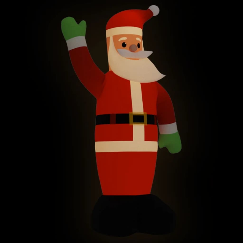 Vidaxl Santa gonflable avec des LED 620 cm