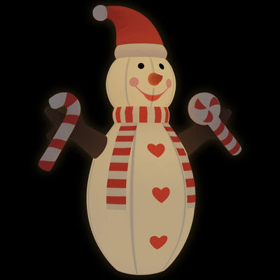 Vidaxl Snowman gonflable avec des LED 630 cm