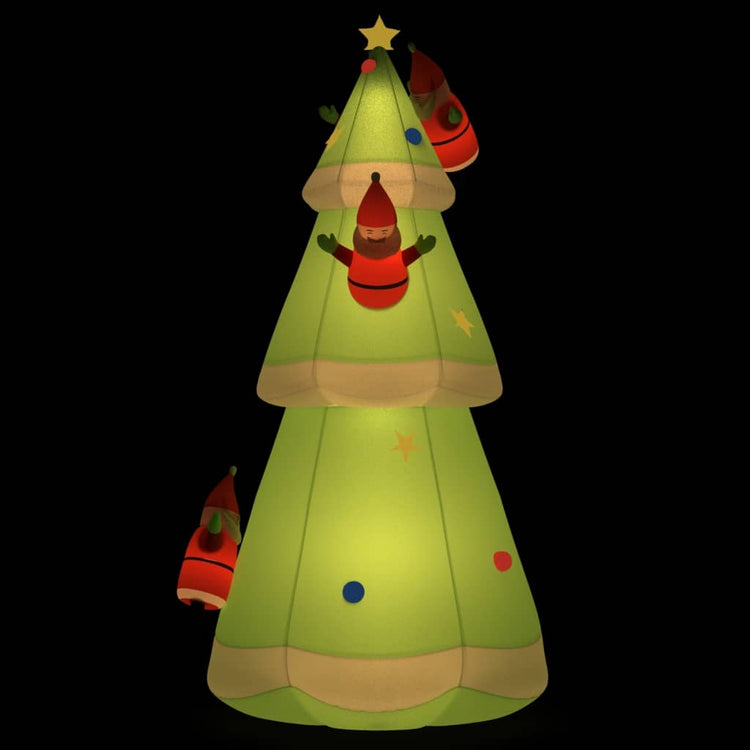 Vidaxl Arbre de Noël gonflable avec des LED 500 cm