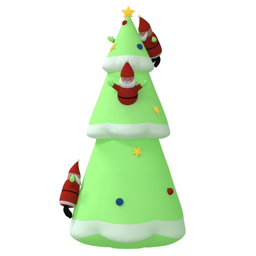 Vidaxl Arbre de Noël gonflable avec des LED 500 cm