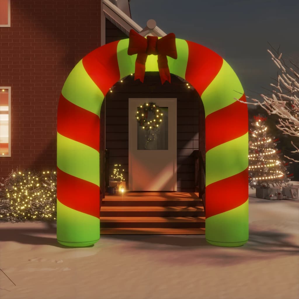 Vidaxl Christmas Arch gonflable avec LED 270 cm