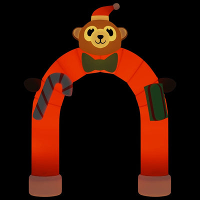 Vidaxl Christmas Arch gonflable avec les LED 380 cm