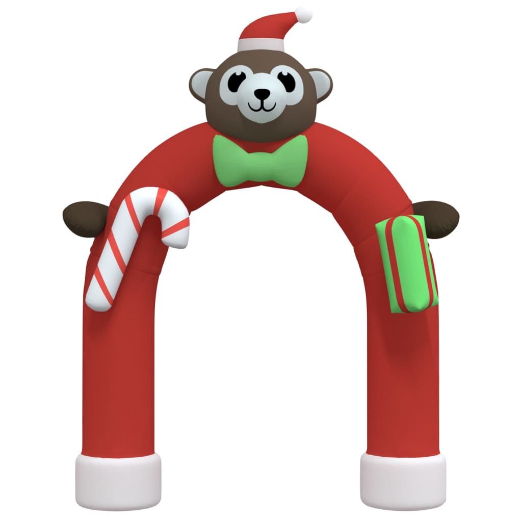Vidaxl Christmas Arch gonflable avec les LED 380 cm