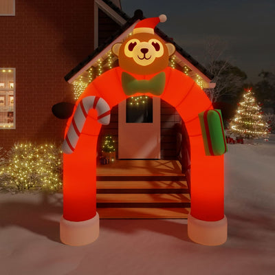 Vidaxl Christmas Arch gonflable avec les LED 380 cm