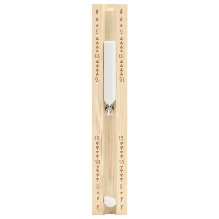 Vidaxl sauna sable coureur 15 minutes pin massif