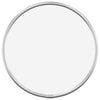Miroir mural vidaxl autour de Ø20 cm en argent couleur