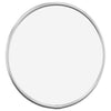 Miroir mural vidaxl autour de Ø20 cm en argent couleur
